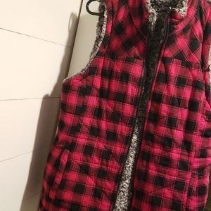 Plaid Vest
